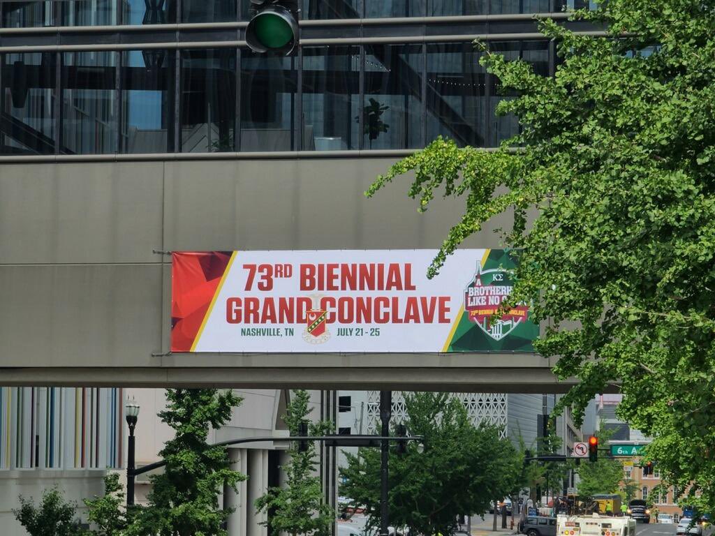 The hotel is ready. We are one day away from our 73rd Biennial Grand Conclave in Nashville, TN! #LikeNoOther