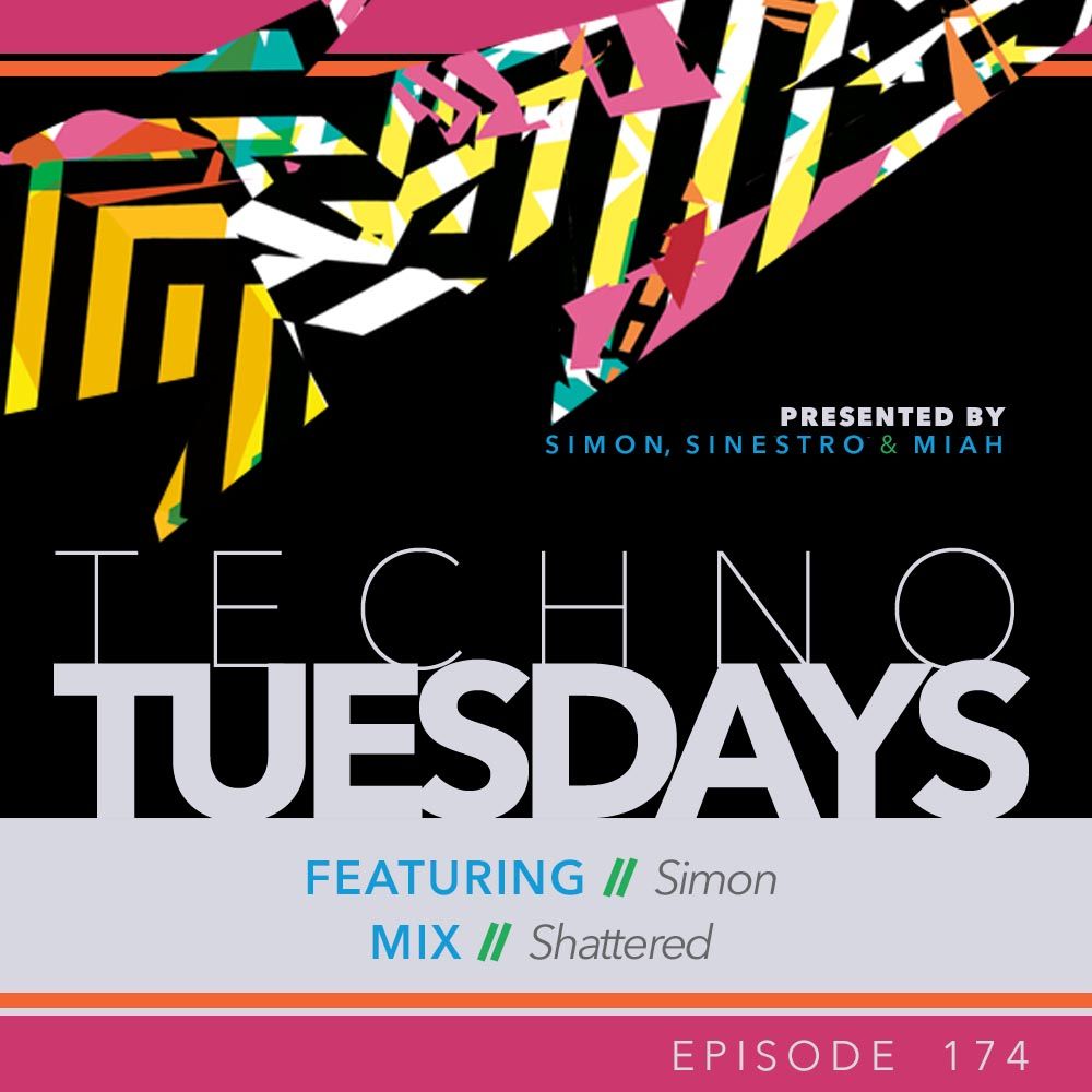 djsimondc's tweet photo. This weeks, Techno Tuesdays episode 174 brings you, ‘Shattered’ from, Simon, with track from, Art Was Art, Extrawelt, Red Eyes, Legowelt and many more.

Check out https://t.co/YIL2v6pCLV for the full tracklists, including their artist links and streams! https://t.co/bQcVPuRboJ