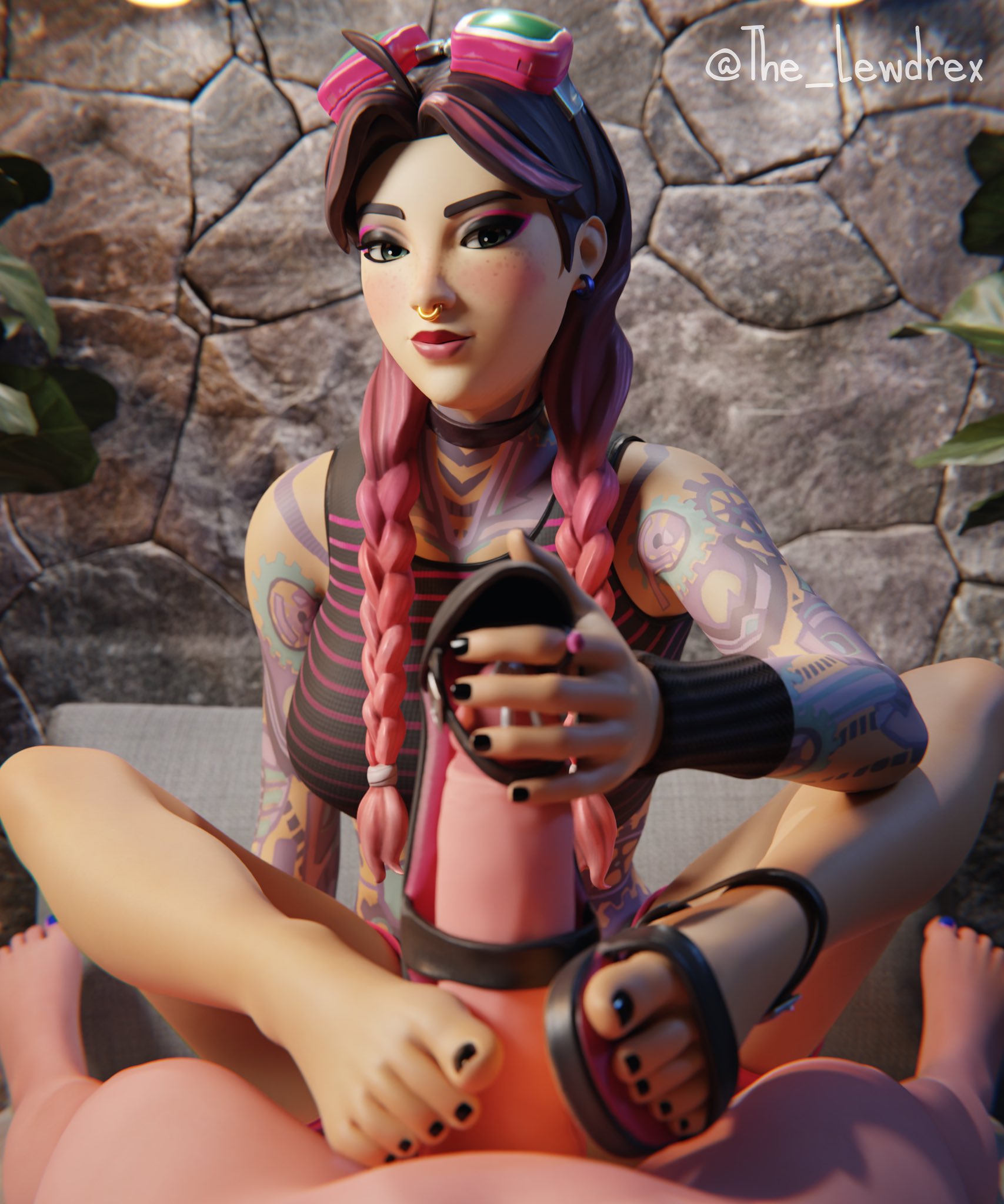 Lewdrex 🔞 on X: Jules gives you a shoejob 😍🥵👡💦 fortnite  fortniteporn fortniterule34 r34 nsfwart lewd feet sandals  t.co3UfbRbskDX  X