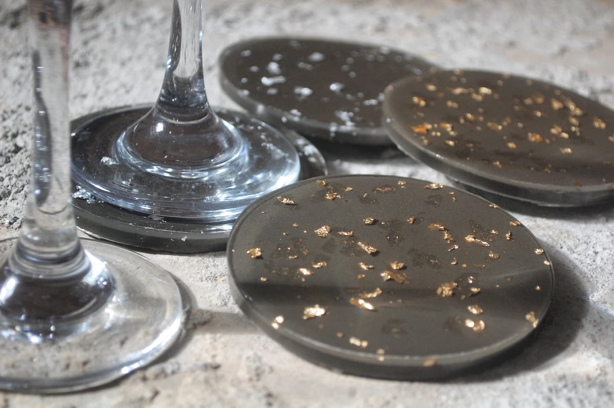 ZicoJude's tweet photo. 'Lunar' Coasters / Resin × Concrete / 4" × 4"

This dynamic set takes surface design out of this world. Made of cast concrete &amp; resin, this collection is inspired by the textures of the moon's surface.

#abstractart #coasters #gifts #resincoasters #resinart #homedecor #zicojude https://t.co/nbtqzxgyby