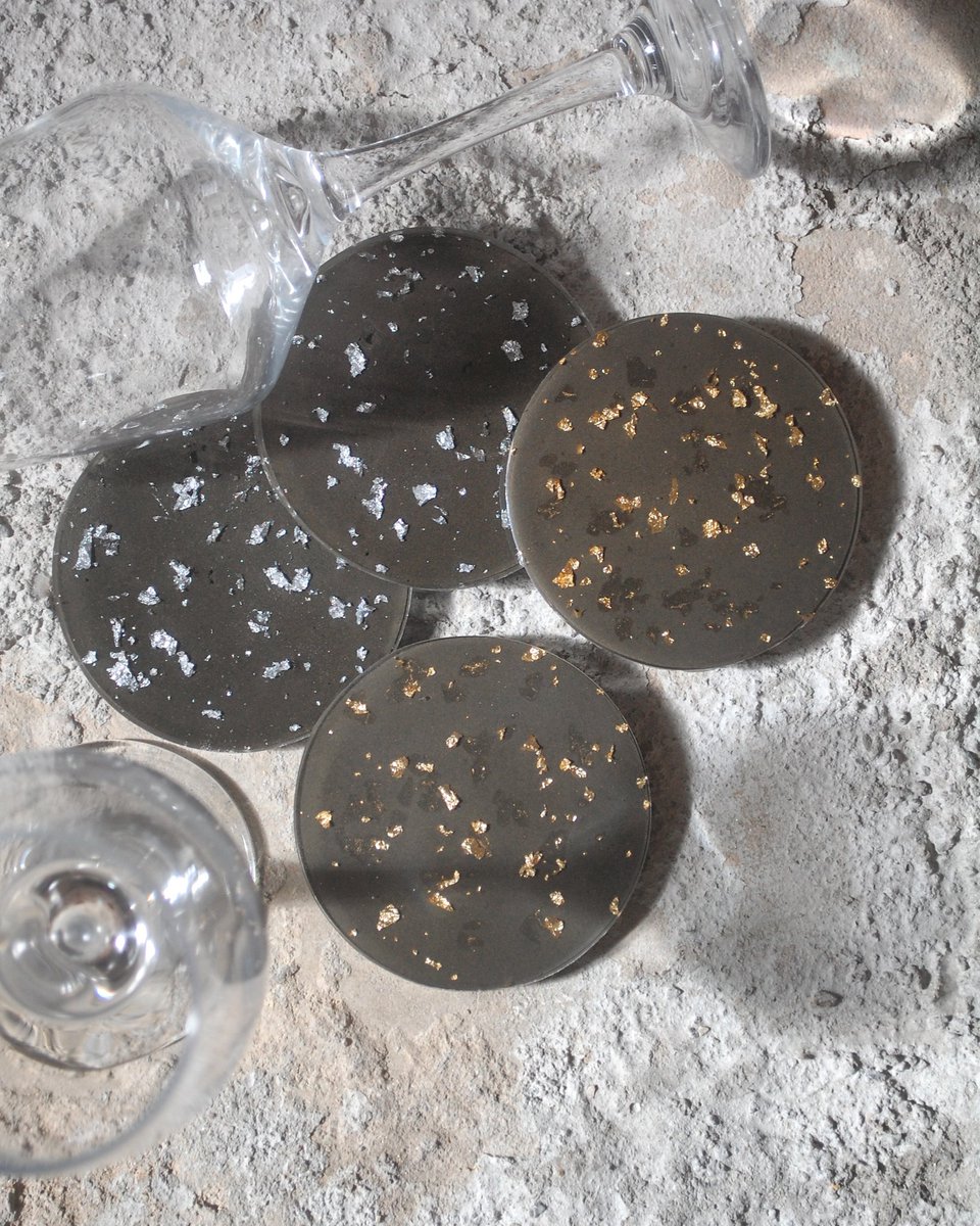 ZicoJude's tweet photo. 'Lunar' Coasters / Resin × Concrete / 4" × 4"

This dynamic set takes surface design out of this world. Made of cast concrete &amp; resin, this collection is inspired by the textures of the moon's surface.

#abstractart #coasters #gifts #resincoasters #resinart #homedecor #zicojude https://t.co/nbtqzxgyby