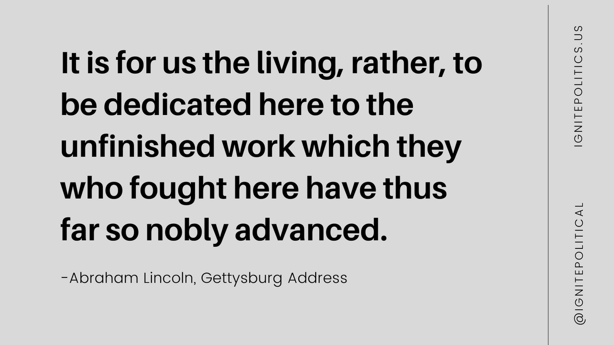 IgnitePolitical's tweet image. Visited Gettysburg and in awe of the sacrifices made to preserve our nation. Can we work in a civilized way to 'nobly advance' our country? #history #politics #empathy #SNRTG