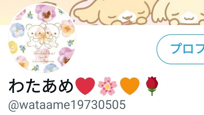 わたあめ❤️🌸🧡🌹 (@wataame25251) / Twitter