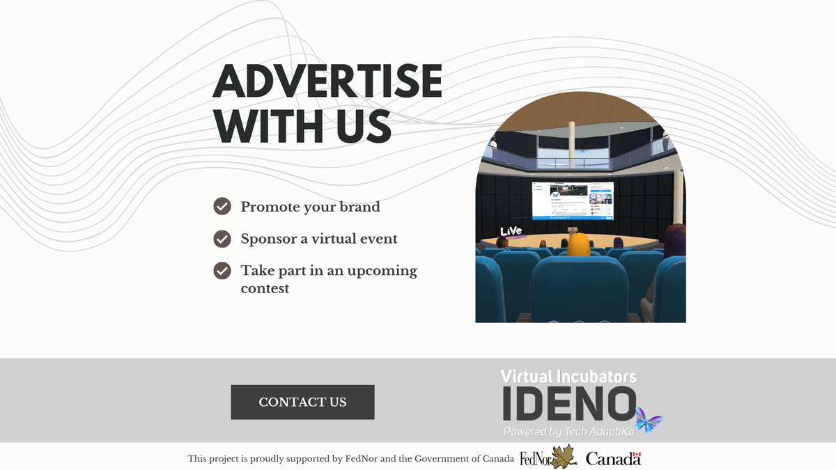 TechAdaptika's tweet image. Looking for ways to promote your brand? 

Advertise at IDENO, the best spot for entrepreneurs and venture capitalists.

Fill out the form TODAY and let us help you get noticed! bit.ly/IDENOAdvertise…
#virtualincubator #entrepreneur #advertising #sponsor #marketing
