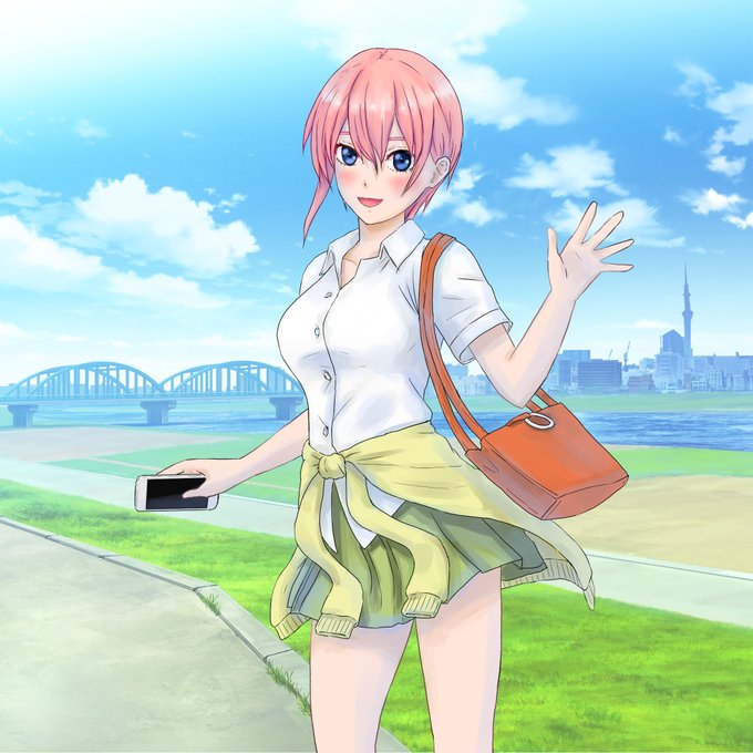 あれはいいものだっさんがTwitterに投稿した中野一花(五等分の花嫁)のイラスト。