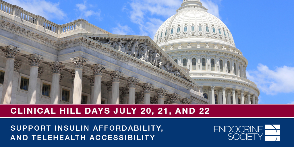 Thank you to all our members who are participating in our Clinical Hill Days to urge Congress to support #insulinaffordability, and expanded access to #telehealth. Learn more about our advocacy efforts (bit.ly/2QnfMcl).

#diabetes #EndocrineClinicianHillDay