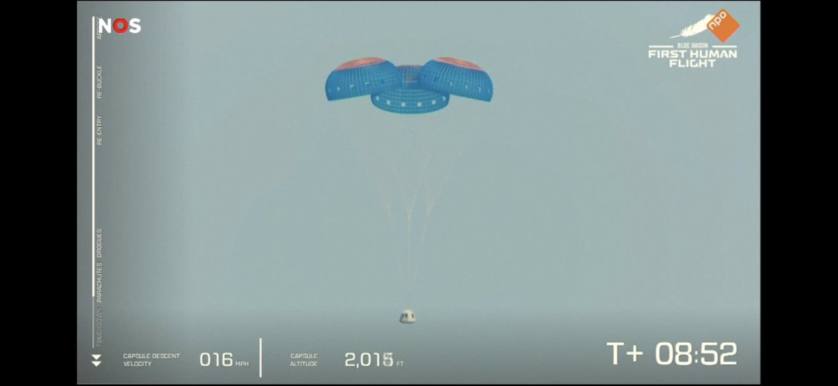 Mooi om te zien hoe Oliver Daemen, na zo’n tien jaar dromen van de ruimte (heel herkenbaar) heeft genoten van het uitzicht en het zweven.<a href="/OliverDaemen/">Oliver Daemen</a> <a href="/blueorigin/">Blue Origin</a>