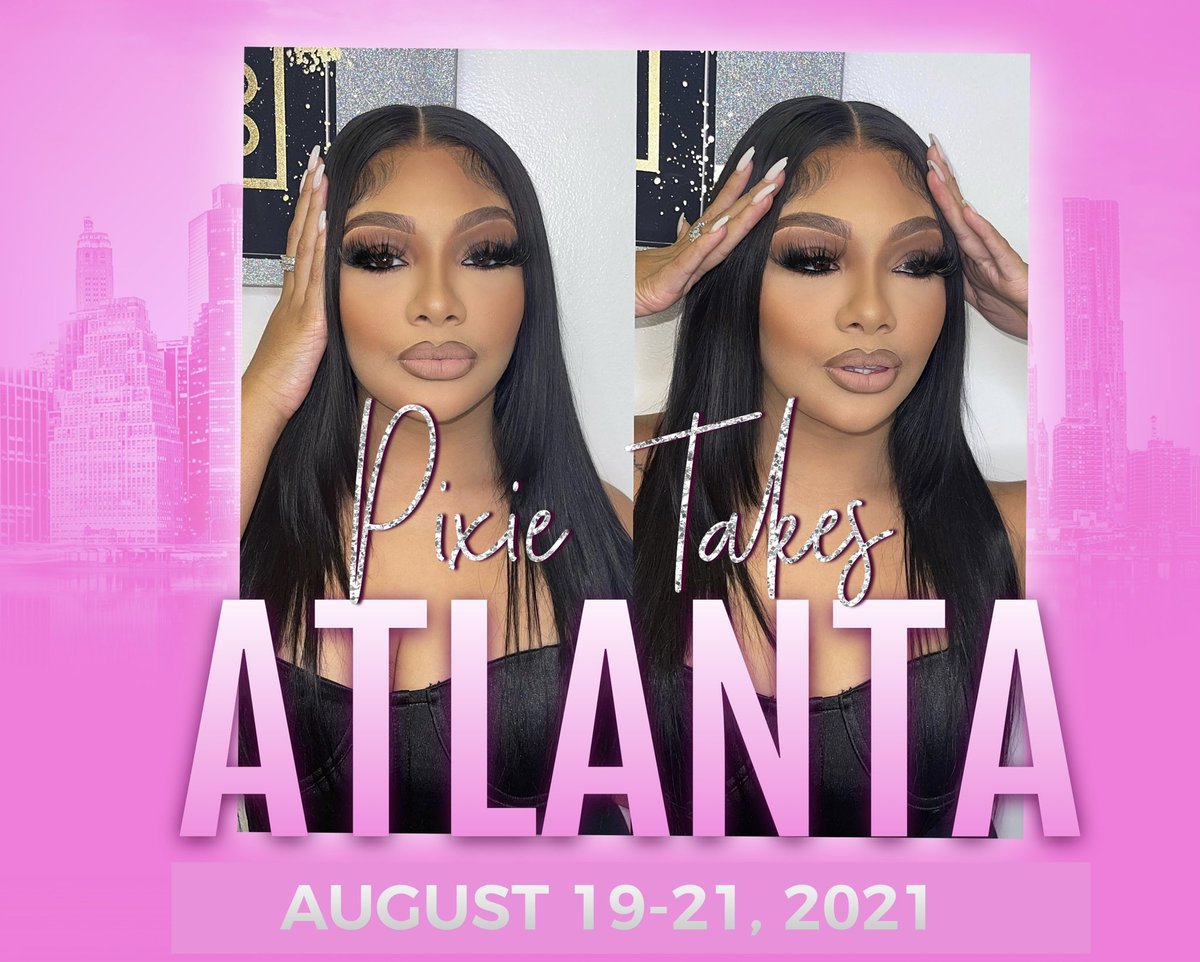 iamtherealbrat's tweet photo. YOU LADIES ASKED FOR ME TO TRAVEL AND SO YOUR WISH IS MY COMMAND😍 I WILL BE COMING TO ATLANTA AUGUST19th-21st✈️

BOOK YOUR APPOINTMENTS LADIES!! SLOTS WILL FILL FAST. I WILL NOW BE TRAVELING TO DIFFERENT CITIES &amp; ATLANTA IS  FIRST I’M SO EXCITED. TELL A FRIEND TO TELL A FRIEND💕 https://t.co/ThlksNT3H9