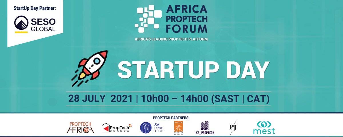 ProptechUg's tweet image. On 28 July 2021 PropTech StartUps from East, West, Southern &amp;amp; Central Africa will pitch their businesses’ and ideas live at StartUP Day. Don’t miss this opportunity to meet the next wave of African Built Environment innovators.

Registration: hopin.com/events/africa-…