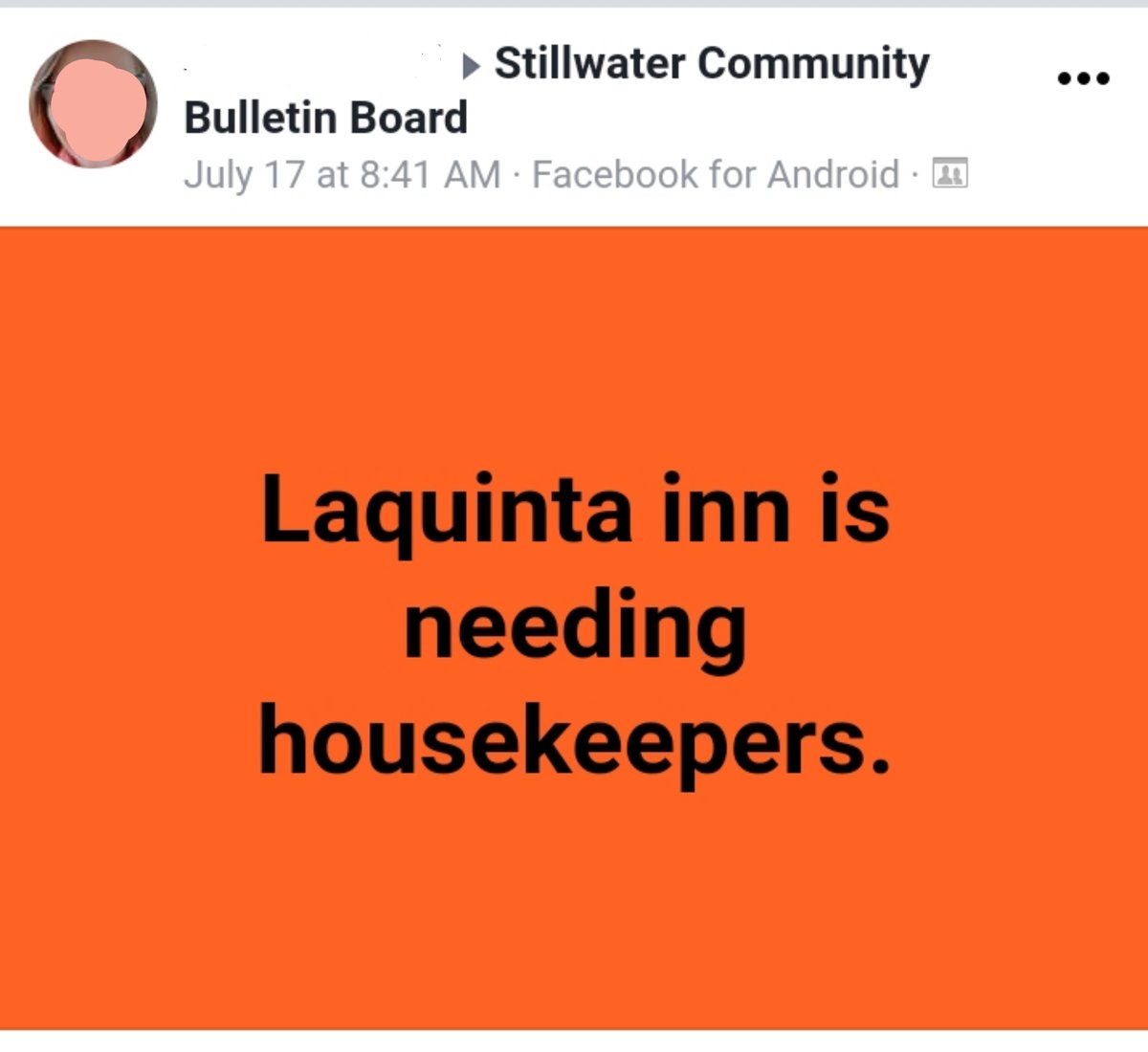 Damaz_Chinaz's tweet photo. @Stewybagodonuts Yo @dj_tal6a , La Quinta Inn is hiring. https://t.co/iJGhXG135h