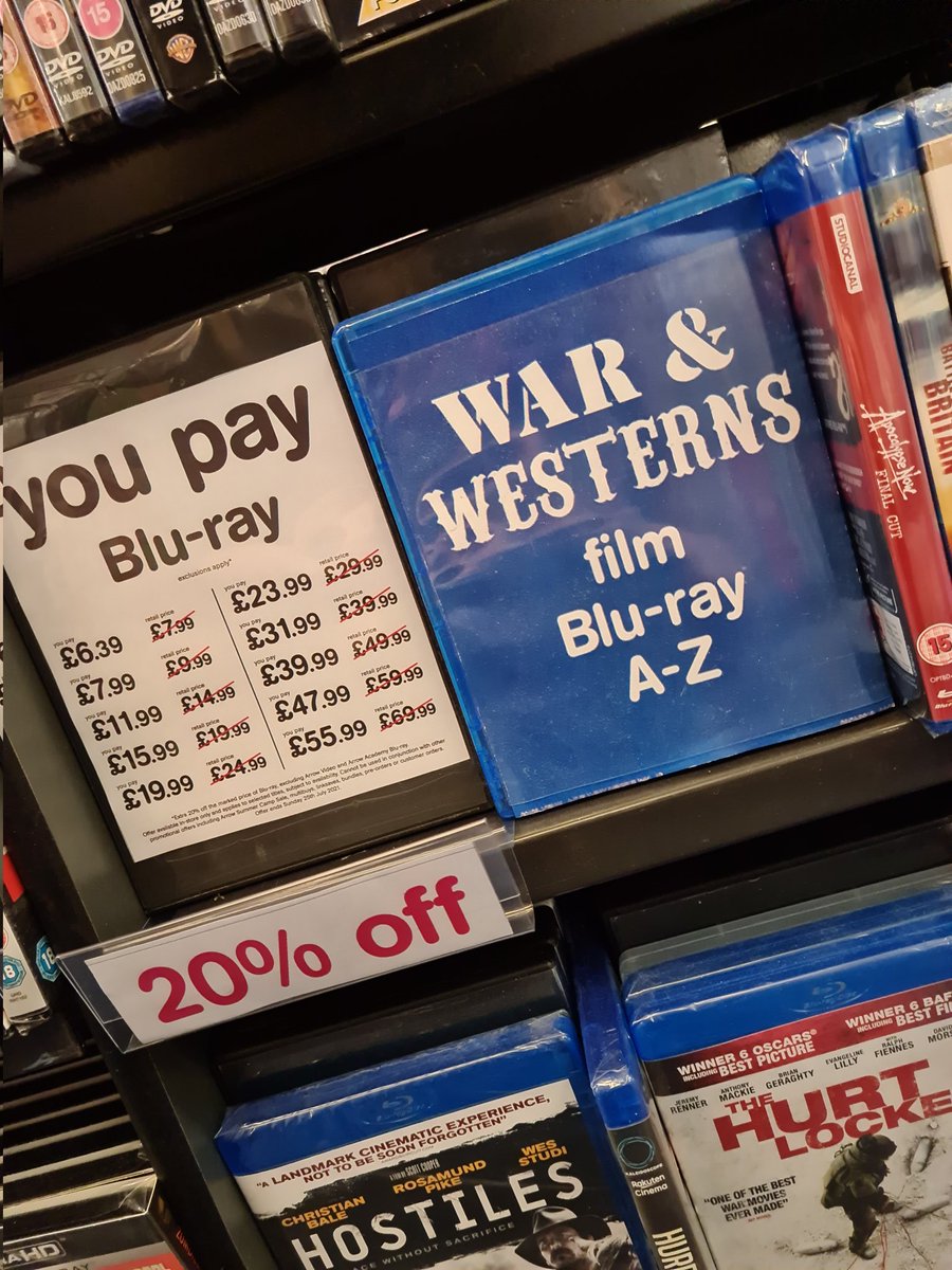 hmvCarlisle's tweet photo. 20% off our amazing bluray and 4k range* just for this week for our 100th birthday celebrations!! #100yearsofHMV #HMV100 #happy100hmv #Nipper #HappyBirthdayNipper
@hmvtweets @hmvWorkington @TheLanesSC @CarlisleShopper
@FeatureCumbria @cfmradio @newsandstar
*Some exemptions apply https://t.co/kS6aK2DaMg