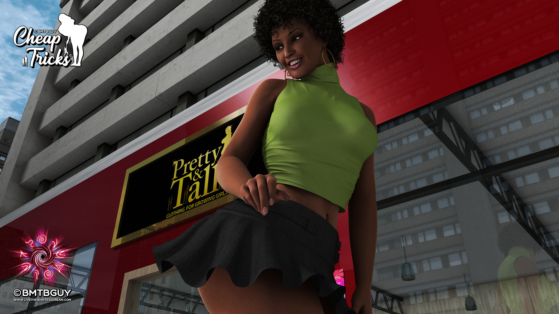 Bmtbguy on X: What are you looking at, Dono? This week we'll have a little  photo essay with Debra at Patreon, one render every day. Though that skirt  is bothering me a