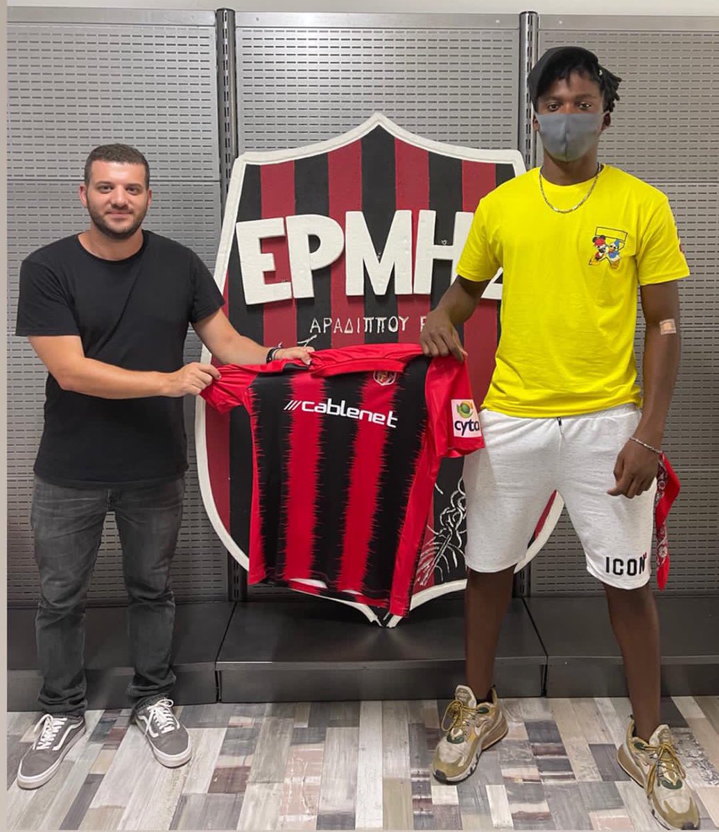 Rwandese Midfielder Rubanguka Steve joins Ermis Aradippou FC in Cyprus 🇨🇾 1st Division. 

#Rwanda #Cyprus #FootballNews