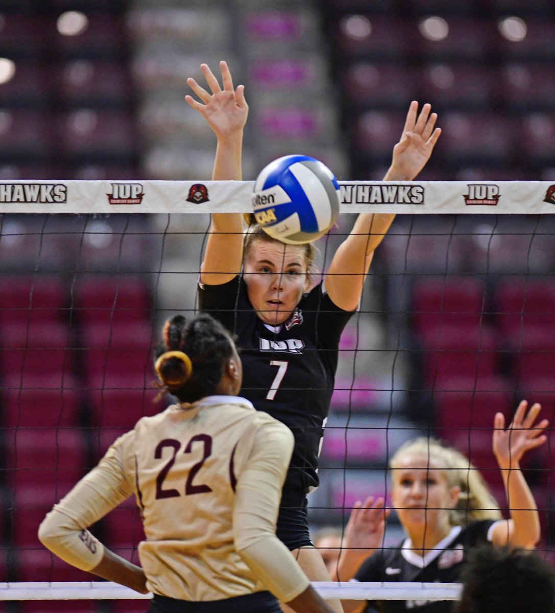 IUPCrimsonHawk's tweet photo. Our Tuesday #HawkProfile is Kylie Osborn of @IUPVB!
» From Cleveland (Riverside HS)
» 3.52 GPA in pre-pharmacy, 4-time PSAC scholar athlete
» Led team w/0.86 blocks per set in 2019
🔗 https://t.co/zHCCRad8jO
#TalonsUp https://t.co/6QDWjNxvOL