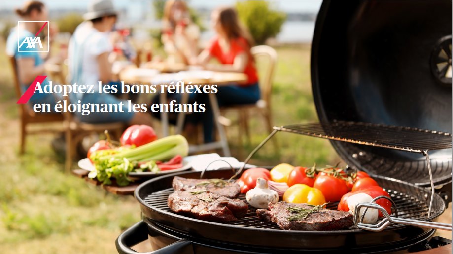 Pour réduire les risques d'utilisation du barbecue, vérifiez sa conformité puis sa bonne stabilité. Posez-le à un endroit dégagé et prévoyez un récipient d'eau à côté.