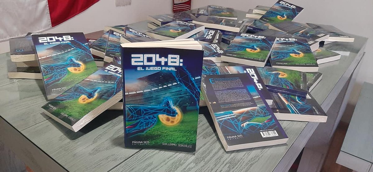 _Will_81_'s tweet photo. Amigos, ya salió mi novela "2048: El Juego Final" Si les interesa adquirirlo en físico contáctenme o si prefieren digital, ya se encuentra en Amazon, Apple iBooks Store, Bajalibros, Barnes &amp; Noble, Gandhi y muchos sitios más.

@2048JuegoFinal 

Costo$119.00

Muchas gracias!! https://t.co/EmhhykIxfW