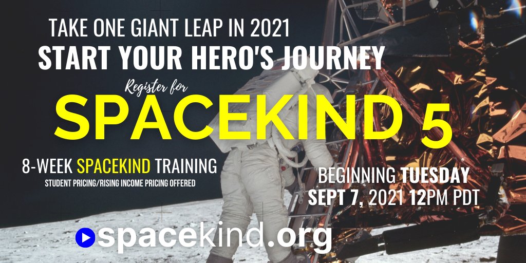 Loretta Hidalgo Whitesides (@lorettawhtsides) on Twitter photo It's a great day to love space!
Congrats to <a href="/BlueOrigin/">Blue Origin</a>!
Happy Apollo 11 moon landing anniversary!
If you want to take your own next Giant Leap,
join us for SpaceKind5- our next 8-week class of SpaceKind Training starting Tue Sept 7 12 noon PDT.
SpaceKind.org It's a great day to love space!
Congrats to <a href="/BlueOrigin/">Blue Origin</a>!
Happy Apollo 11 moon landing anniversary!
If you want to take your own next Giant Leap,
join us for SpaceKind5- our next 8-week class of SpaceKind Training starting Tue Sept 7 12 noon PDT.
SpaceKind.org