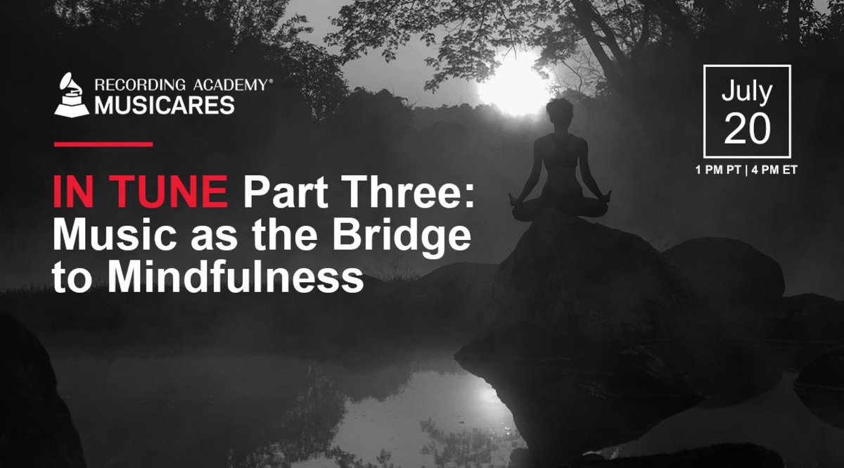 TheValerieJune's tweet photo. Be sure to tune in today for a @MusiCares  Mindfulness Event.  I’ll lead a 10 minute guided meditation and chat with @wolfintune about meditation+music!
https://t.co/K6goBeFktl https://t.co/m9ijcnjNV0