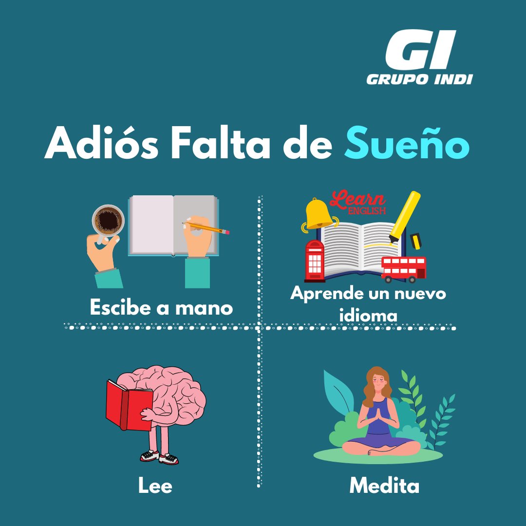 Durante esta #pandemia, nuestros hábitos y rutinas cambiaron; esto provocó que algunas personas presentarán problemas de falta de sueño. 
Queremos compartirte algunos tips que puedes comenzar a practicar.

#GrupoIndi #bienestar #trabajoencasa #colaboradores #México #Construcción