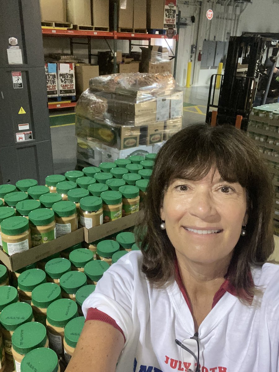 RepWendi's tweet photo. Packing food for low income seniors at Philabundance as part of the #America250PA https://t.co/ATKWS9QSyN
