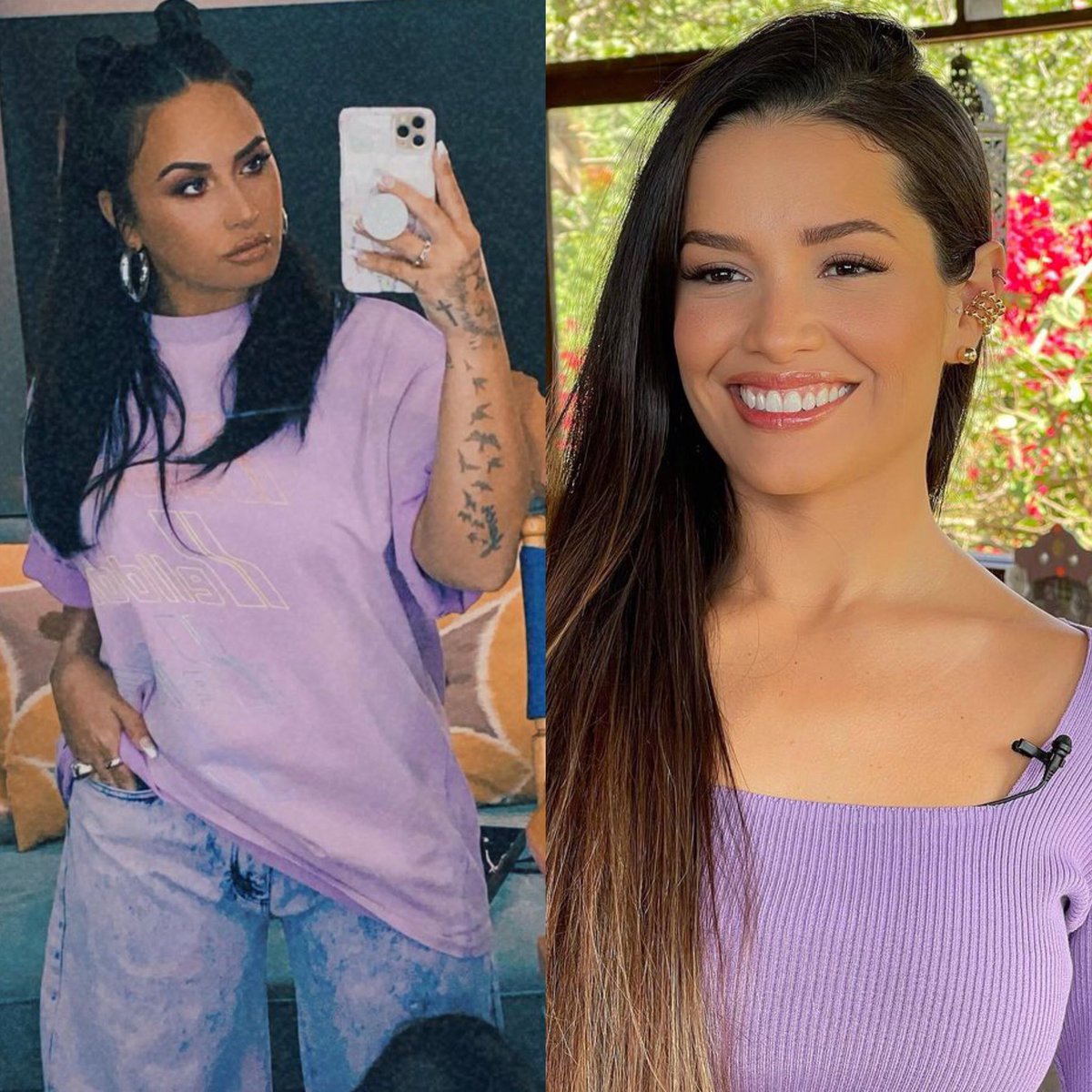 tracklist's tweet image. GENTE? Demi Lovato começou a seguir Juliette no Instagram.