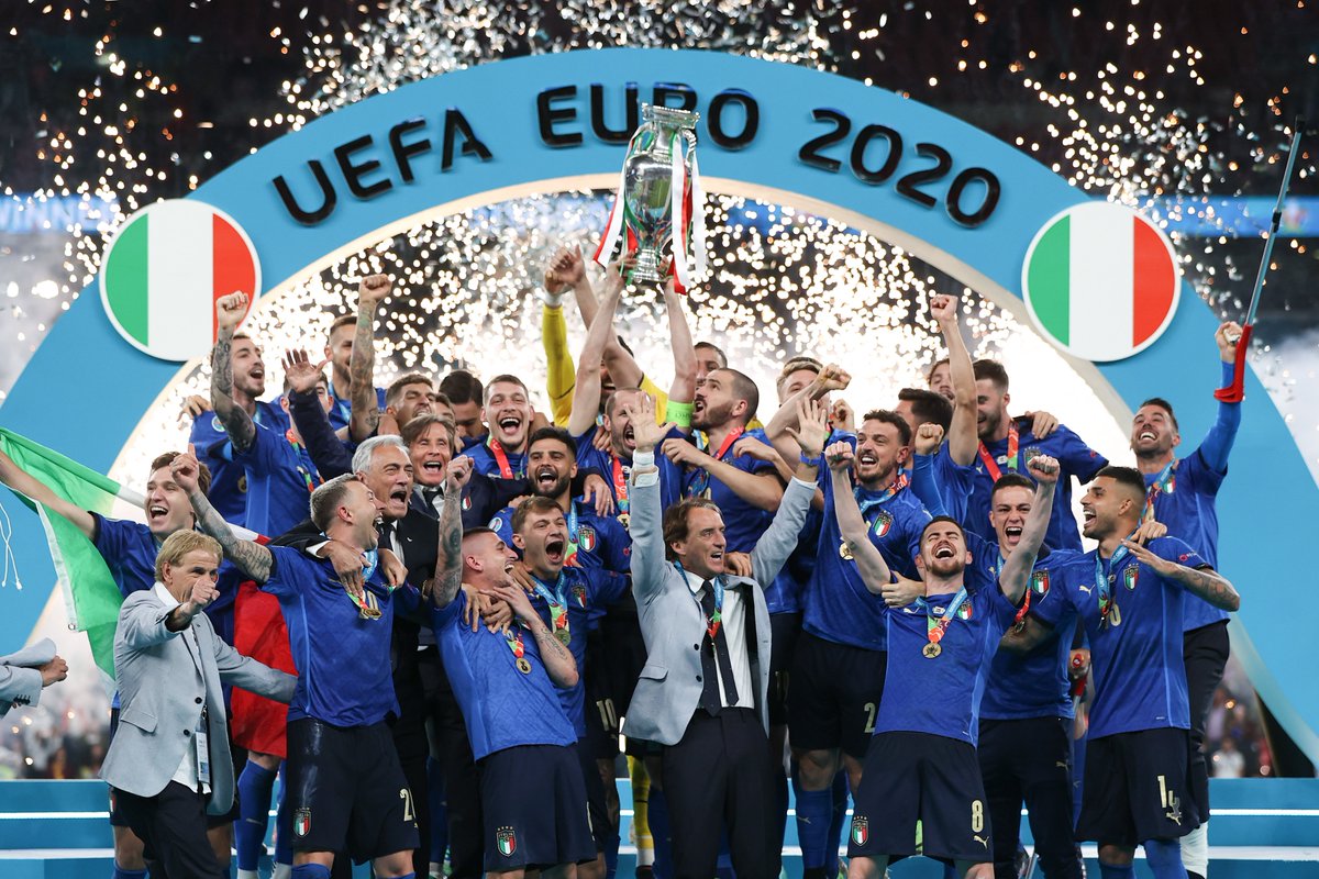 UEFAEURO's tweet photo. 𝗧𝗛𝗥𝗘𝗔𝗗: 🇮🇹 Italy's journey to becoming champions 🏆

⬇️⬇️⬇️

#EURO2020 https://t.co/ZJuLHERQFV