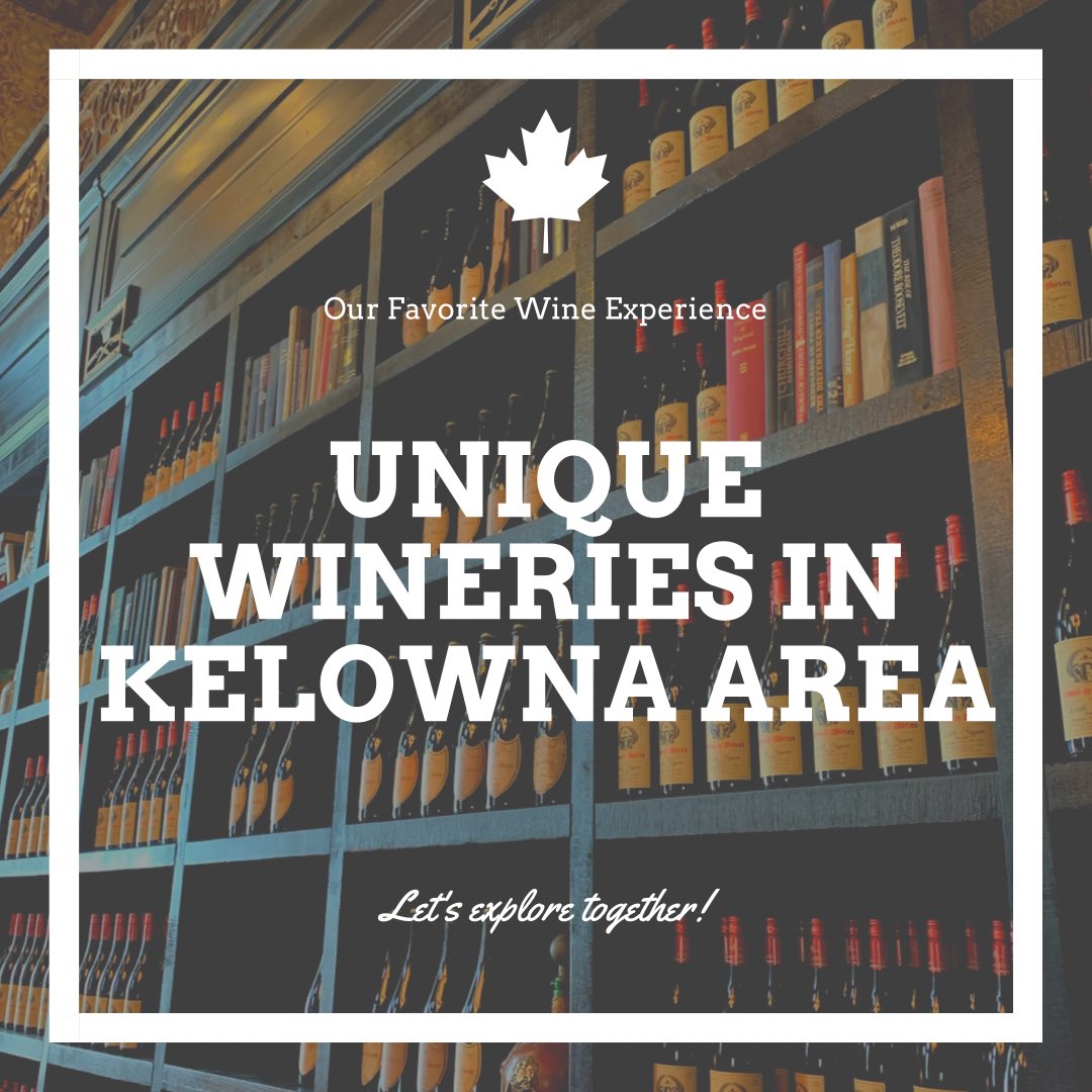We love #wineries in #Kelowna. Here’s the few non-mainstream ones that we visited. Check them out here -> chuchufamilyfun.com/unique-winerie…