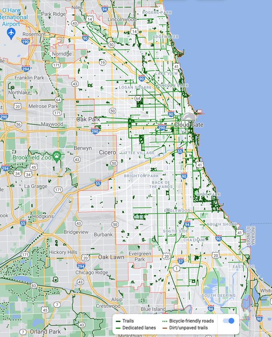Chicago Bike Map 2019 People For Bikes Is Wrong: Chicago Isn't A Worse Bike City Than  Jacksonville Or Omaha – Streetsblog Chicago