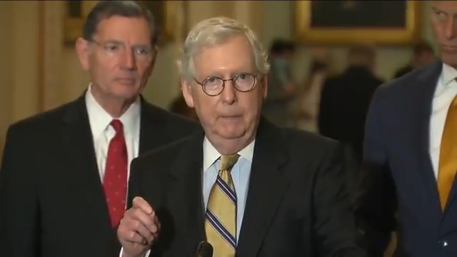 Mitch McConnell Issues Vaccine THREAT - Tells Americans To Get Vaccinated OR ELSE E6w-0OwXoAEYeIZ