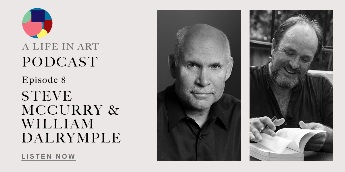 Delighted to share the link to the discussion between William Dalrymple and Steve McCurry, on the subject of William's current exhibition at the gallery: 'The Traveller's Eye', which runs until 30 July 2021. tinyurl.com/sax5348k