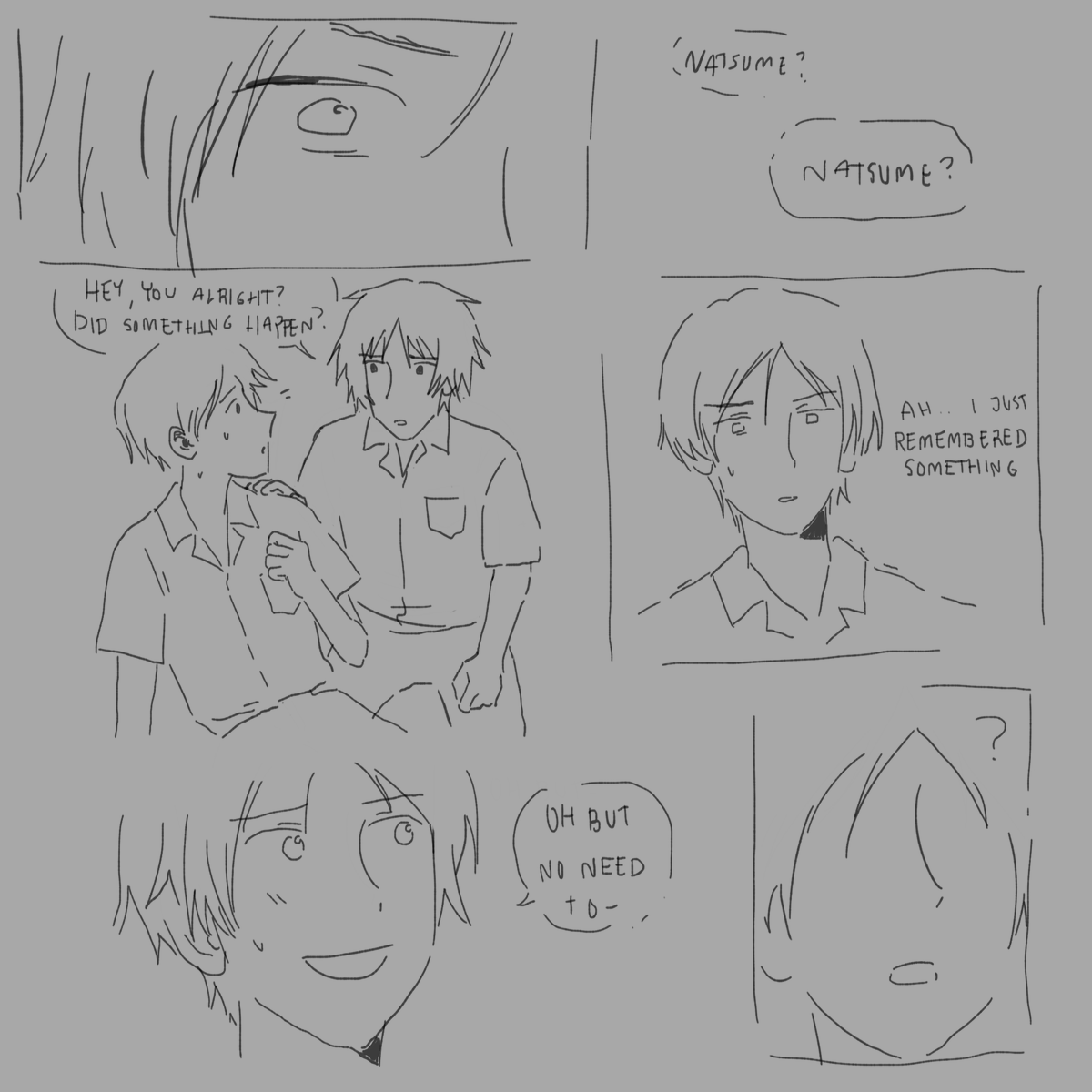 read left to right
#natsumeyuujinchou #夏目友人帳 