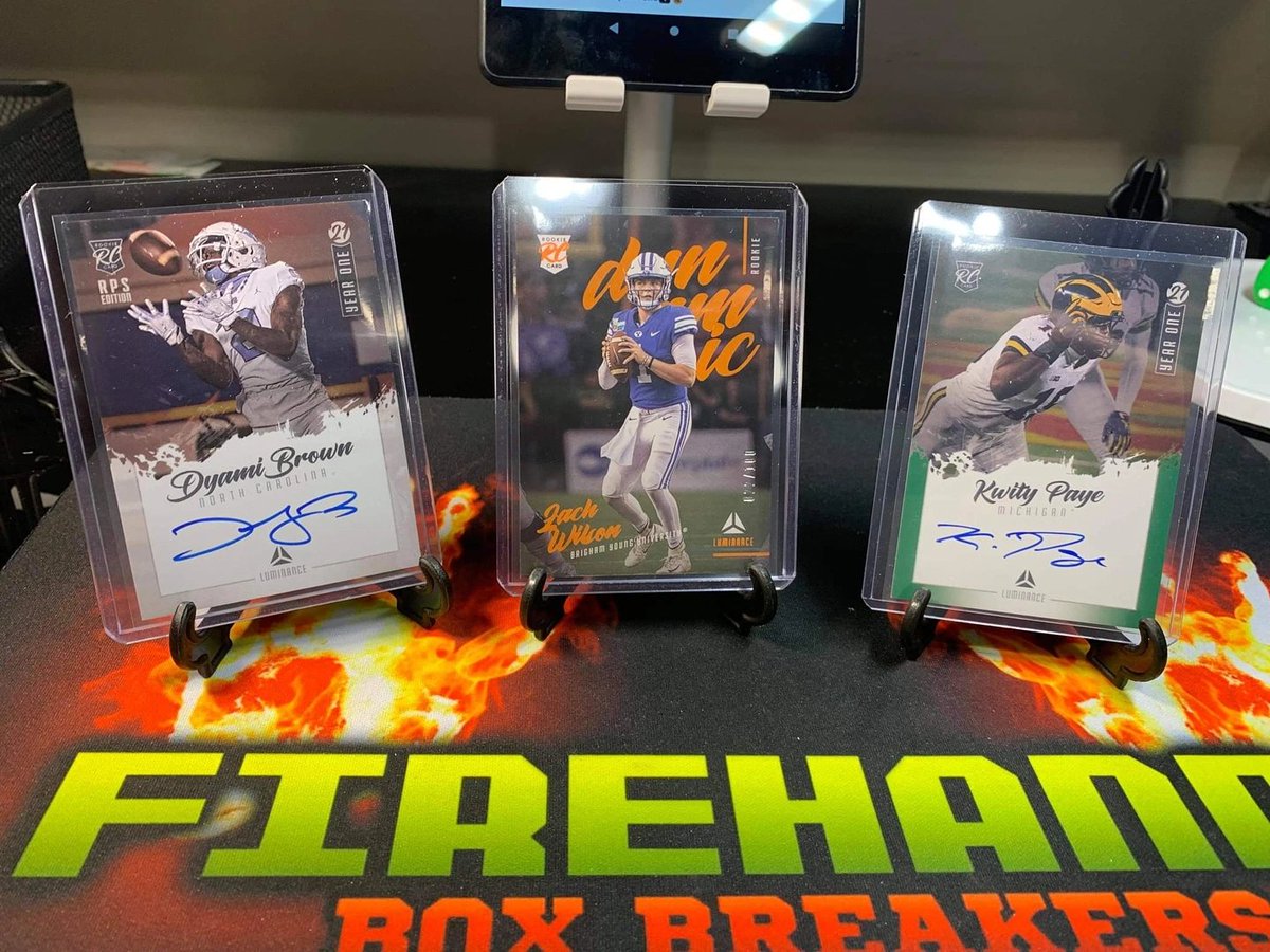 FirehandsB's tweet image. 2021 Luminance Box Break 
#nfl #nflfootball #football #footballcards