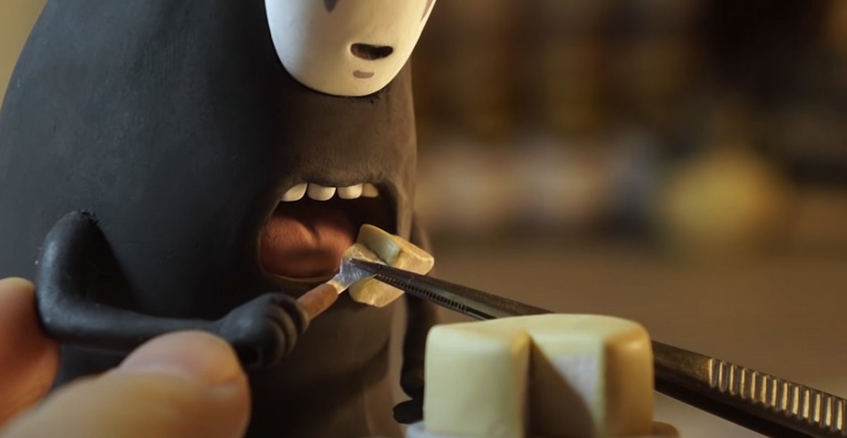 letterboxd's tweet photo. no thoughts, just mini clay spirited away 💫 https://t.co/yVWUcPcKbf