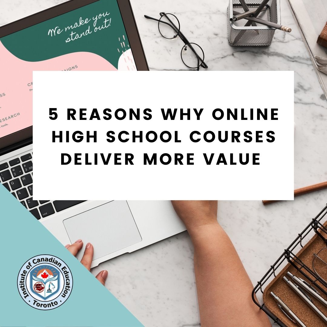 #Blog 5 reasons why online high school courses deliver more value today: bit.ly/3laUGZL

#virtual #teaching #ontarioeducation #torontoschools #tutoronline #tutor #elearning #virtuallearning #stemforkids #kidsfuture #stemlearning #education #highschool