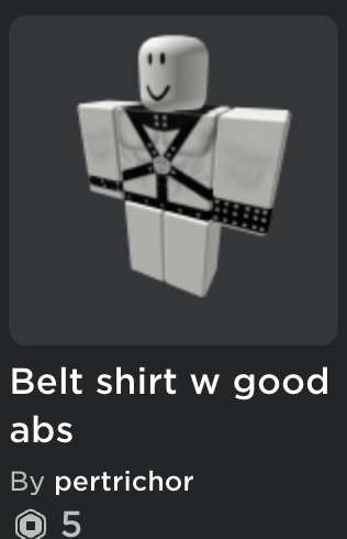 abs shirt - Roblox