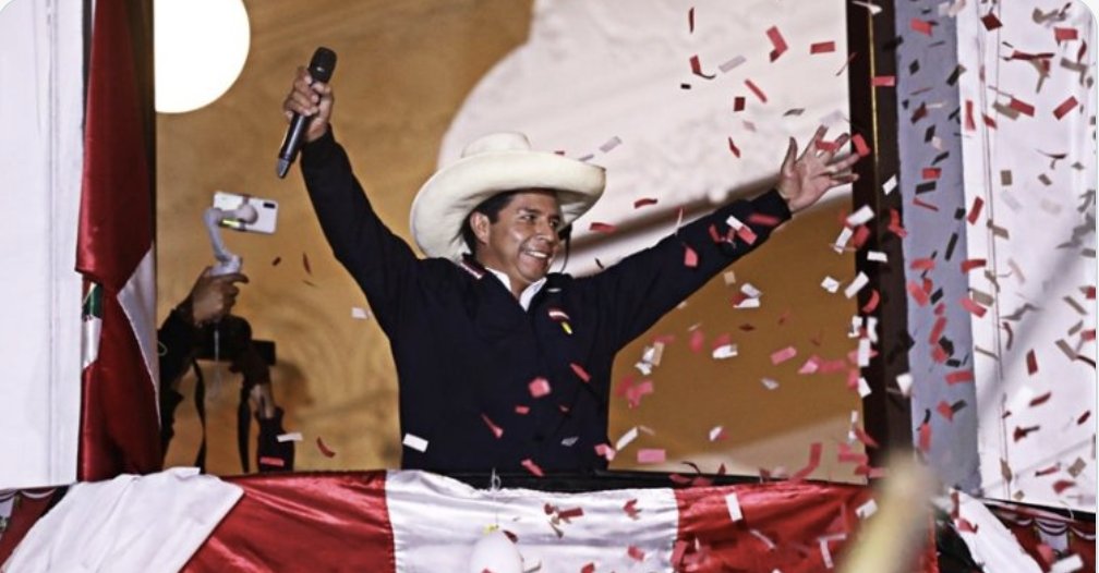 JorgeGestoso's tweet photo. ¿Será que me perdí algo que tanto BBC como CNN no reportaron la histórica victoria Presidencial en Peru del humilde maestro rural progresista Pedro Castillo sobre Keiko Fujimori candidata del establishment de derecha aupada por el“hechicero de la tribu”Vargas Llosa?¿Por que será? https://t.co/G5Xb49IUn3