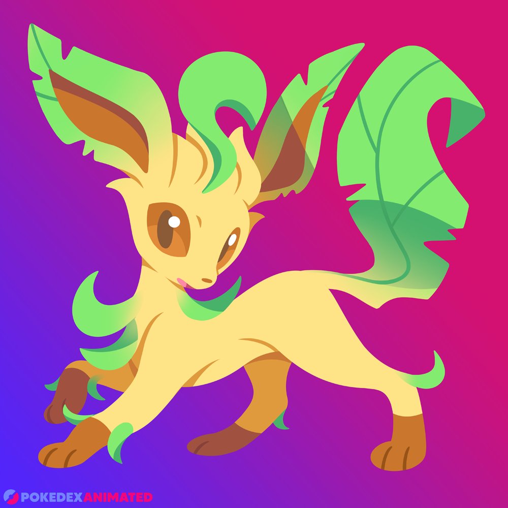 Leafeon, Pokédex