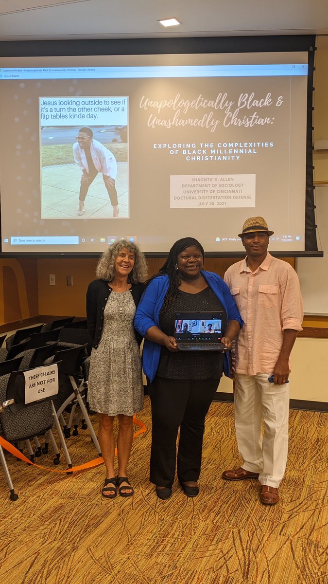 I'm not here often so when u see me know I got something to say. So proud to say congrats to another academic baby and Soror Dr. Shaonta Allen <a href="/BlkSocWithQTNA/">Dr. Shaonta' Allen</a>