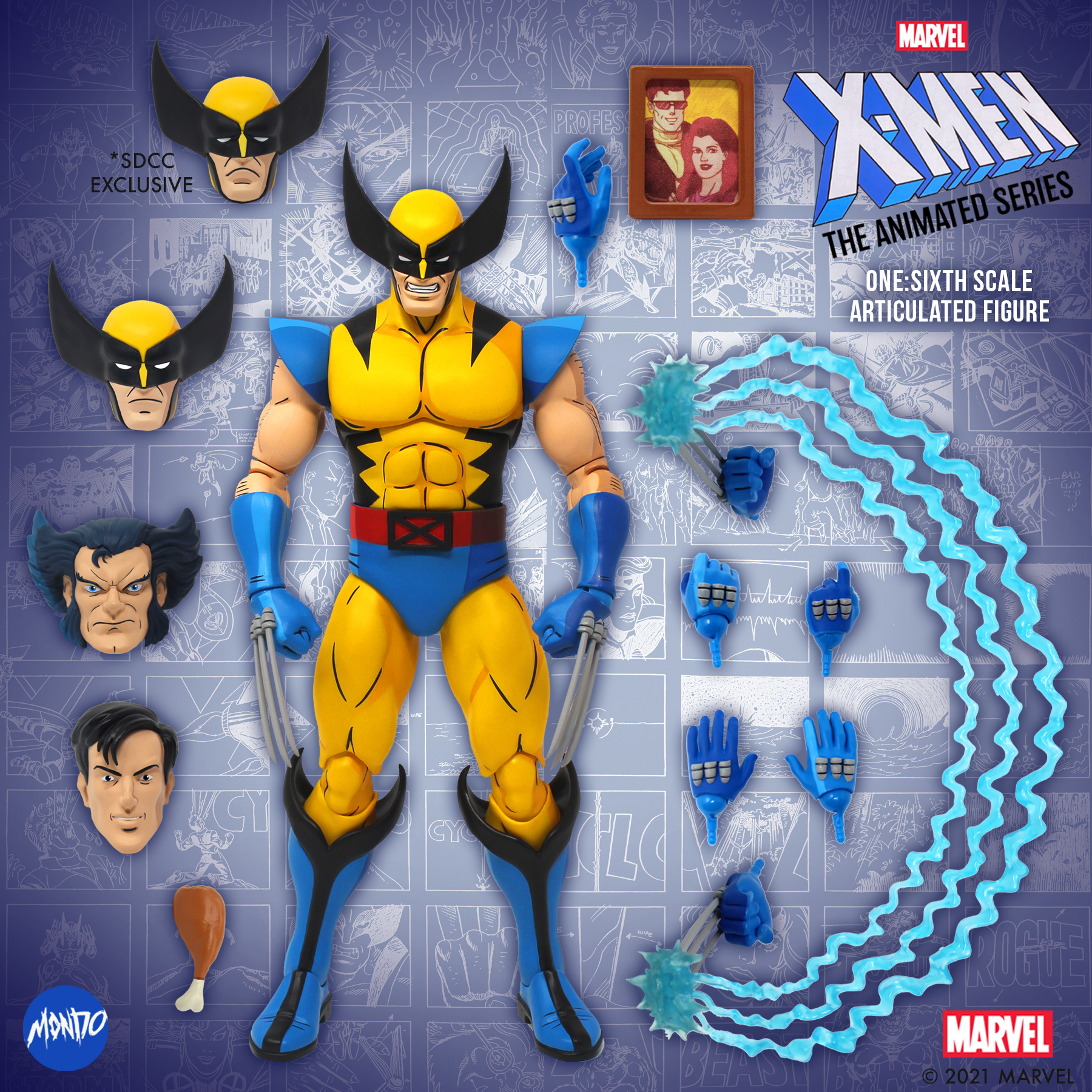 wolverine sad meme figure collection comic-con 2021