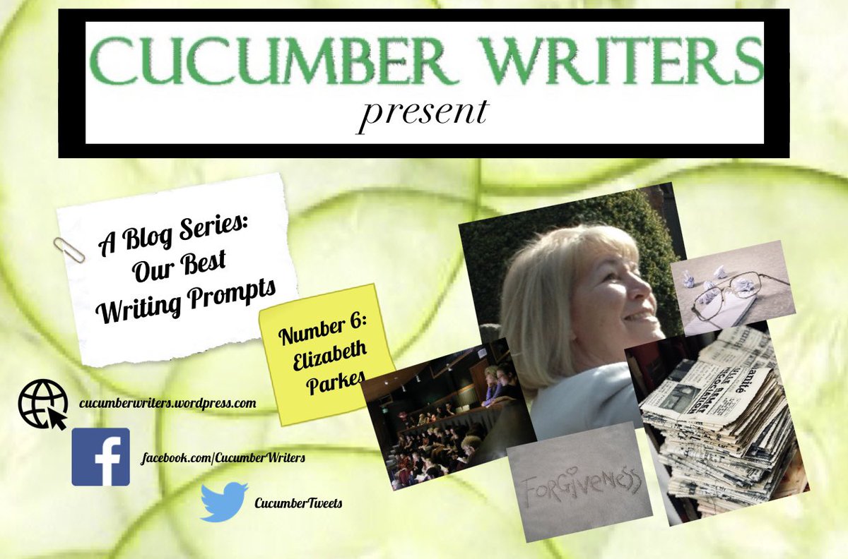 <a href="/CucumberTweets/">Cucumber Writers</a> present - ‘A Blog Series: Our Best Writing Prompts’ #6 by Elizabeth Parkes  

Follow the link: bit.ly/2UkLIQV

#CucumberWriters #Blog #NewWriting #WestMidlandsWriters #Writing