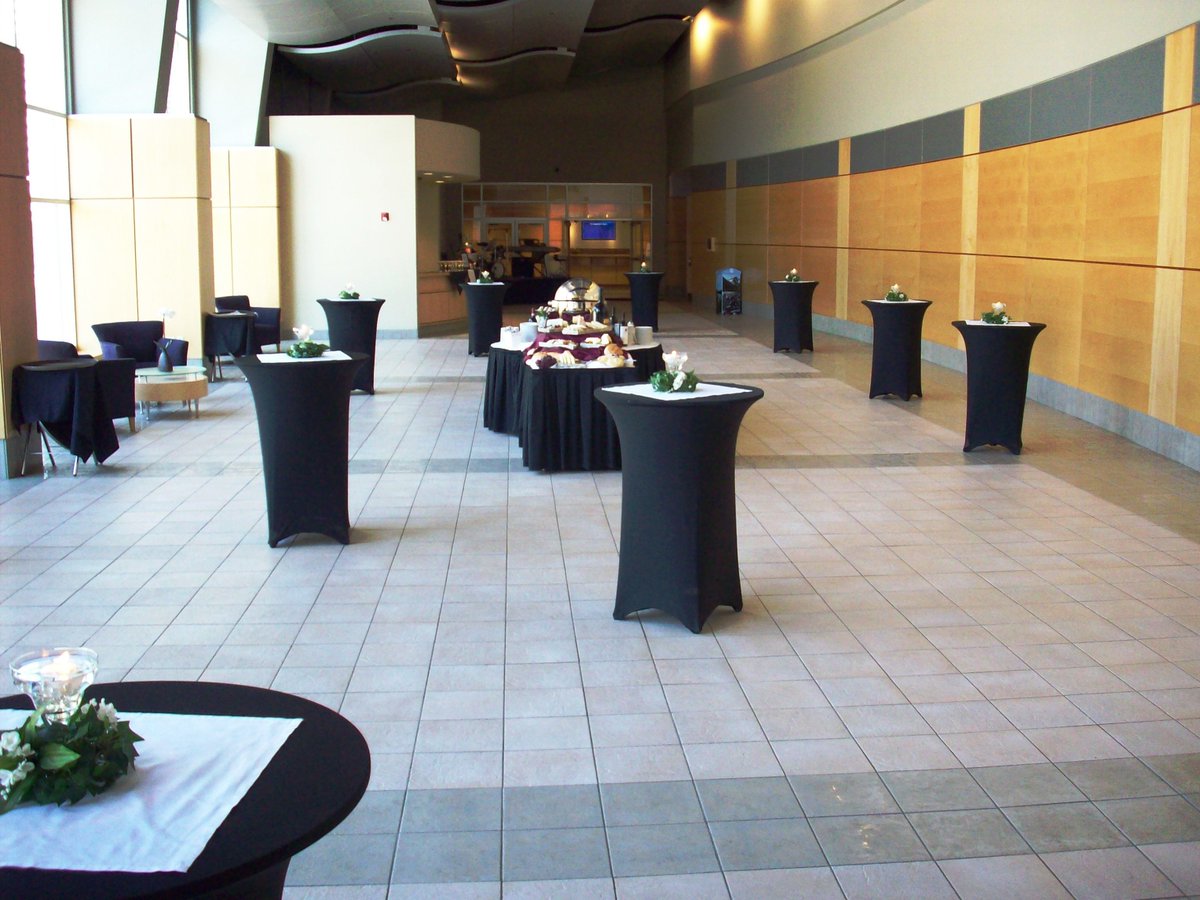 495 days ago we hosted our last event. In March we became a vaccine center. Finally today we welcomed our first conference to the building. Better Days Ahead!