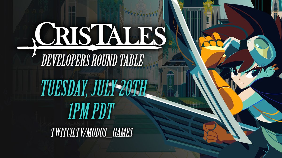 Let’s take a deep dive into Cris Tales with the team that brought it to life. Join our live roundtable with Dreams Uncorporated and Syck.

They will be answering fan questions, as well!

bit.ly/3sutJD4