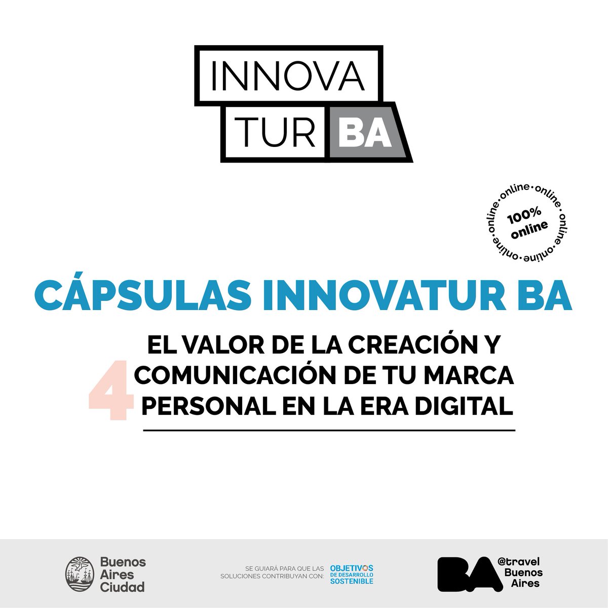 El martes 27/7 a las 11hs estaré disertando en la cápsula de #innovatur
#Turismo #IdentidadDigital
 #marcapersonal
Ingreso sin cargo con registro previo
turismo.buenosaires.gob.ar/es/article/inn…