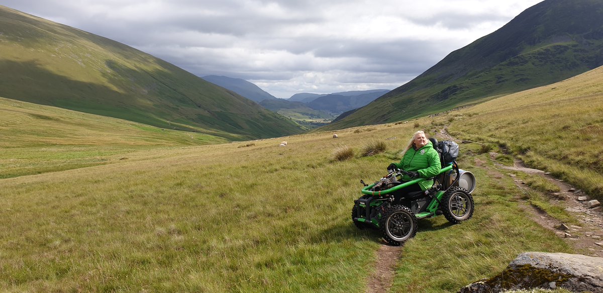 In his memory, his equally fabulous wife Debs is raising funds for a kids all-terrain wheelchair to allow young people with disabilities to get out into the dales that Andy &amp; Debs spent so much time exploring.