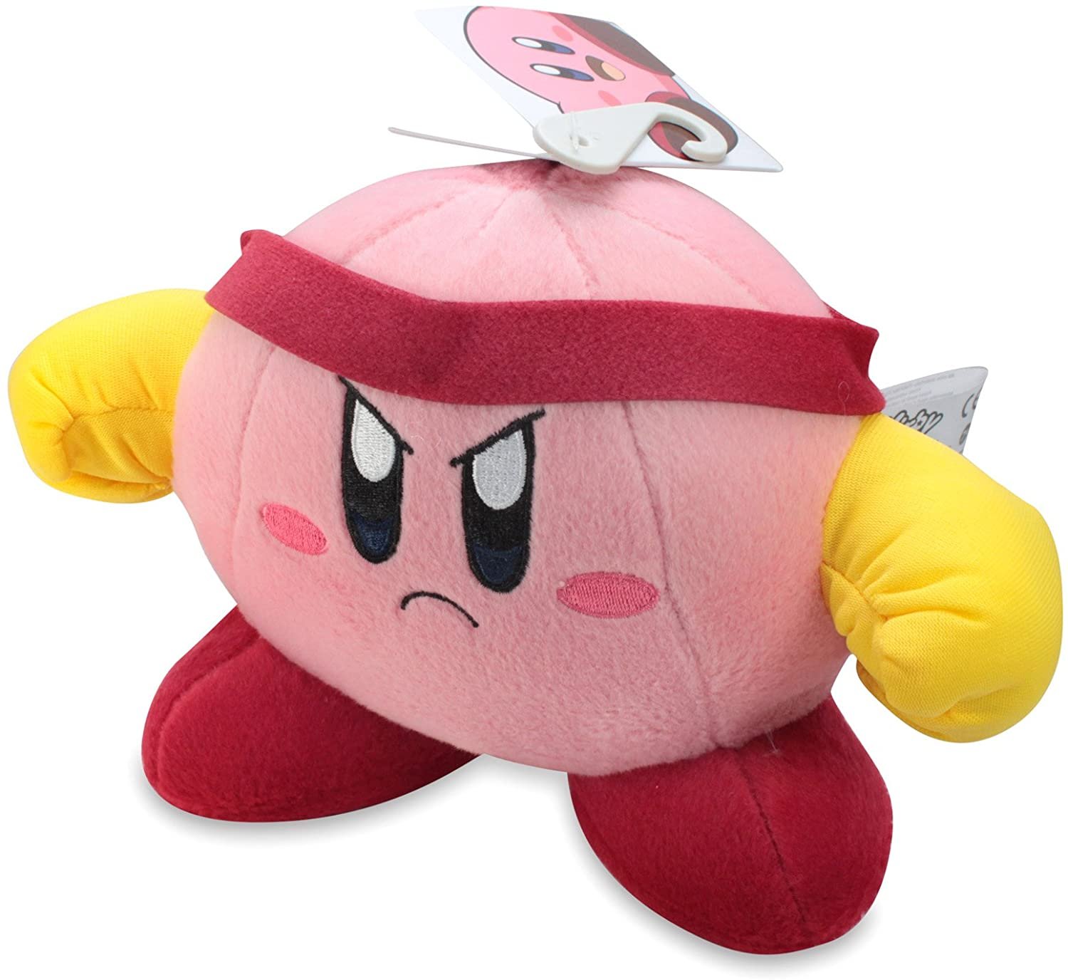 Wario64 on X: Little Buddy Official Kirby Adventure Fighter Kirby 5 Plush  Doll is $17 on   #ad   / X