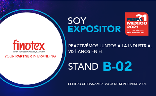 FESPAMexico's tweet photo. #FINOTEX te espera en FESPA Mexico, del 23-25 de septiembre en @CentroCitibnmx #CDMX.
Regístrate aquí 👉 https://t.co/EGmvGY4656
#impresion #reactivandolaindustria #granformato #impresiondigital #plotterdeimpresion #emprendedores #emprendimiento #negocios #textil #dtg https://t.co/co8vxGfasn