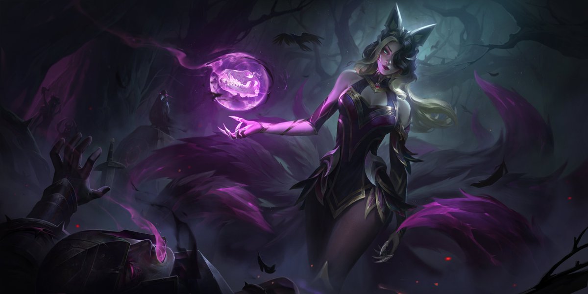 X \ Frankamente: Wild Rift على X: LOL-PC  Novas skins - Ahri Coven -  Cassiopeia Coven - Ashe Coven - Warwick Coven