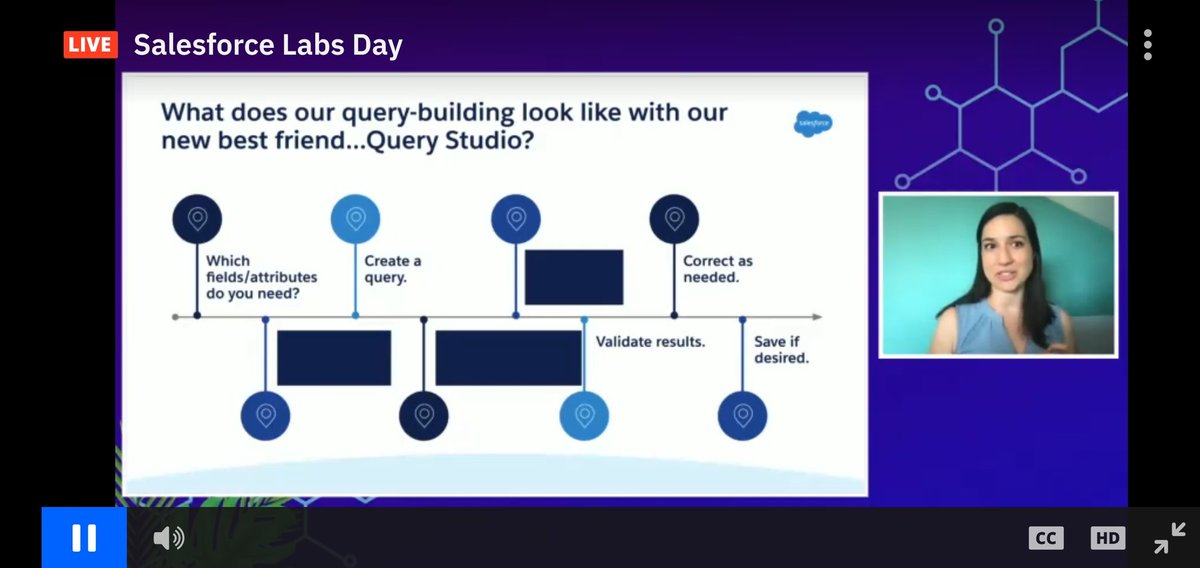 augvcor's tweet image. Also using #QueryStudio to get that data segmentation just right in @marketingcloud #SalesforceLabsDay