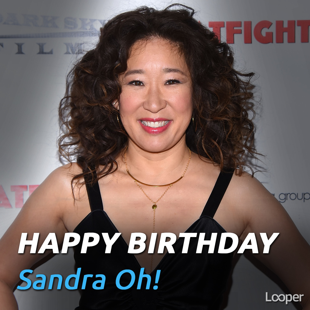 Happy 50th Birthday to Sandra Oh!   