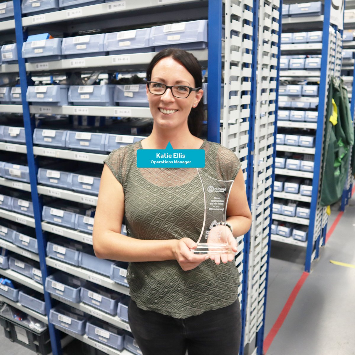 Cutwel's tweet image. Massive thanks to one of our biggest suppliers Korloy for a lovely present to commemorate our 25th anniversary!

The gift managed to find its way across all the departments and, as you can see, it was very well recieved...

#PerformanceDelivered